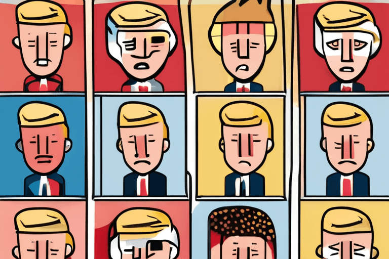 Finale surprenant, Trump plane, la démocratie examinée