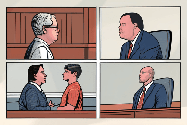 Víctimas de tiroteo escolar testifican, padre del tirador en juicio