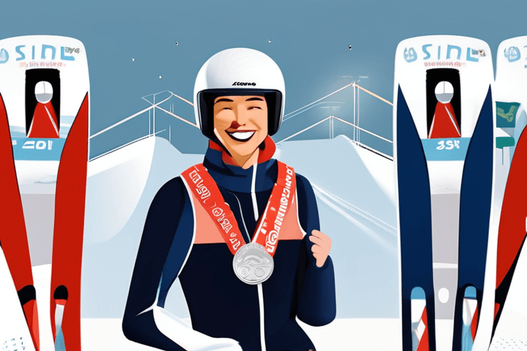 মার্কিন স্কিয়ারদের রুপো জয়; অলিম্পিক কুকুর কেড়েছে শিরোনাম