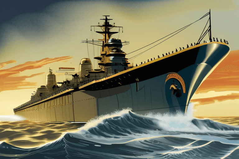 URGENT: Trump Unveils Plans for Revolutionary Golden Fleet, Including Groundbreaking New Battleship.