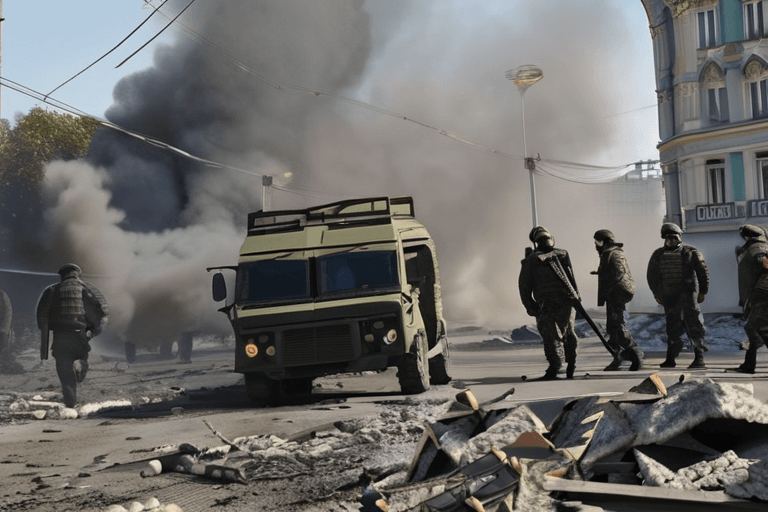 DRINGEND: Kiew unter Beschuss! Selenskyj: Russland lehnt Frieden ab.