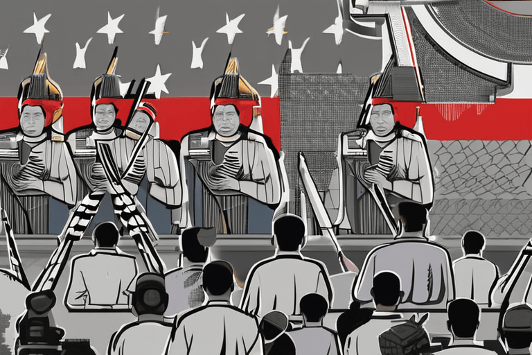 속보: 미얀마 군부, 거센 반발 속 '가짜' 선거 강행