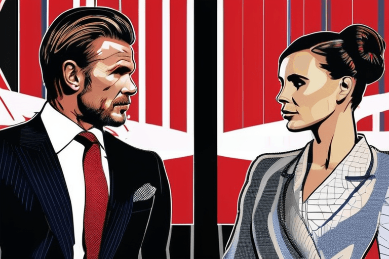 عاجل: أزمة بيكهام: ديفيد وفكتوريا يسارعان إلى باريس بعد خلاف بروكلين