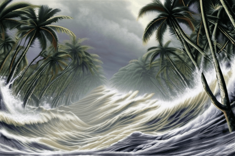 속보: 찬드라 폭풍, 맹위 떨치며 100건 이상의 홍수 경보 발령!