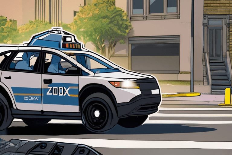 عاجل: تحطم سيارة Zoox ذاتية القيادة في سان فرانسيسكو! الشرطة تحقق.