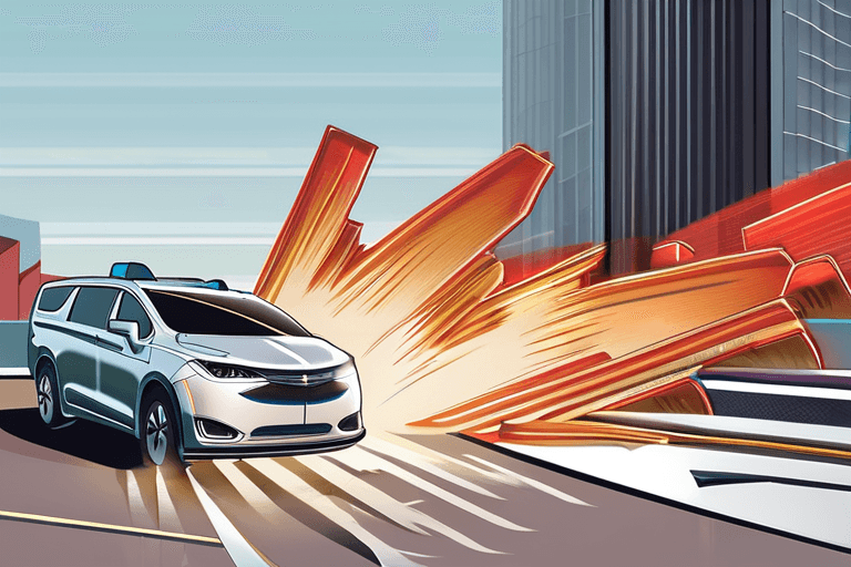 URGENTE: ¡CHOQUE de Waymo: Se culpa a la anulación manual! Se cuestiona la seguridad de la IA.