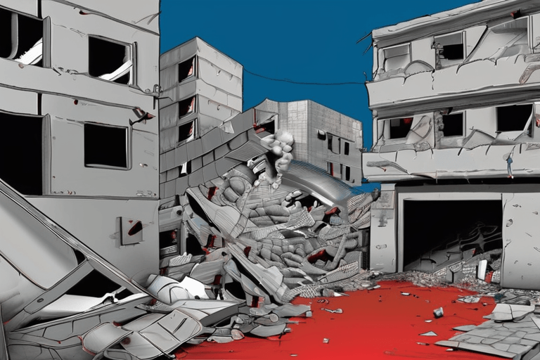 СРОЧНО: РЕЗНЯ В СЕКТОРЕ ГАЗА: Израильские удары убили десятки людей, спасательные работы остановлены!