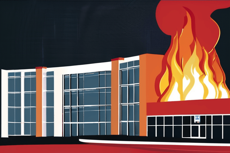 عاجل: حريق في مستشفى! إعلان حالة طوارئ كبرى في ساوثهامبتون