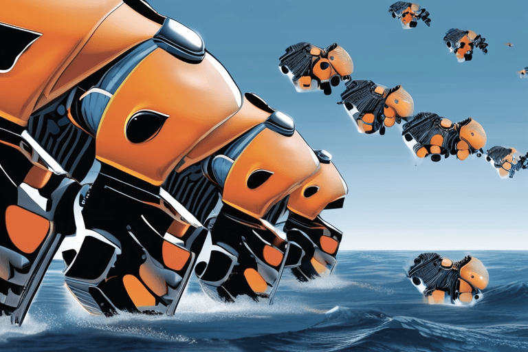 DRINGEND: Technologieunternehmen will Roboterschwarm in Ozeanen entfesseln; 29 Millionen Dollar Investition!