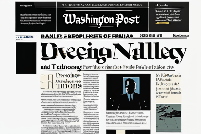 ENTWICKLUNG: Washington Post VERLÄSST Silicon Valley, während sich die Tech-Krise verschärft