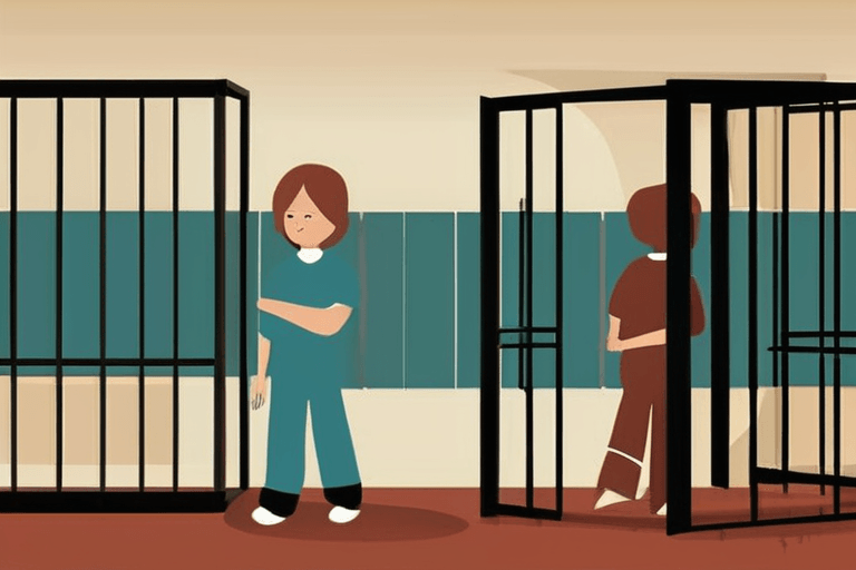 DRINGEND: Kinder mit psychischen Erkrankungen inhaftiert, nicht behandelt: Bericht