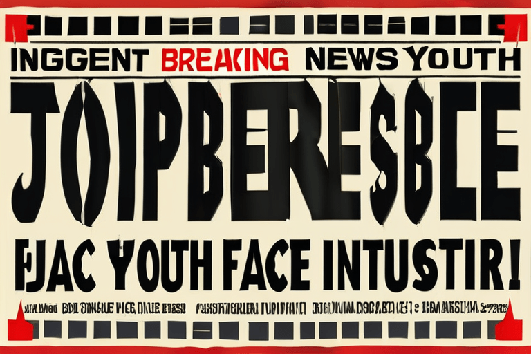 緊急：若年層の失業、暗い未来に直面、苦境が深刻化！