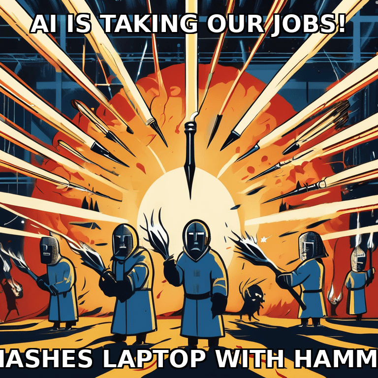 Luddites 2.0: The AI Uprising