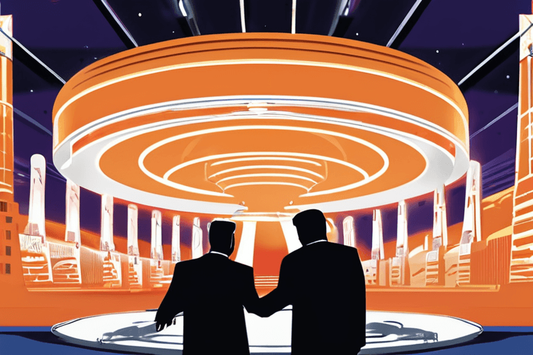 "Fusion of Power: Trump's Mysterious Merger Sparks Ethics Firestorm"