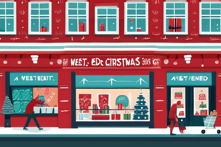 "West End Shatters Christmas Shopping Blues with Unexpected Surge"