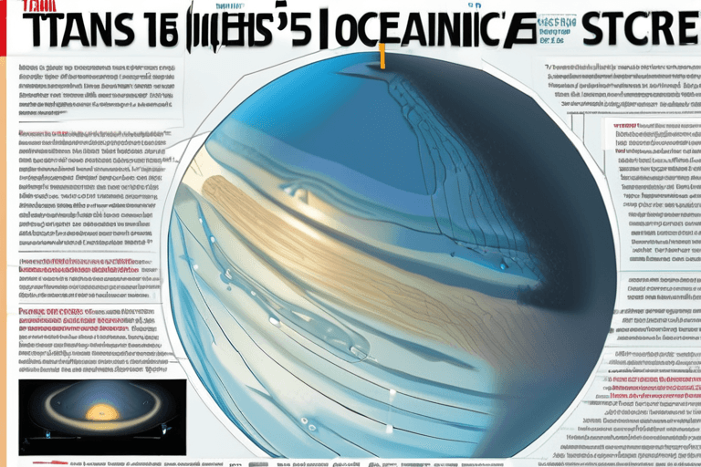 Titan's Oceanic Secret Exposed: Scientists Reassess Cassini Data