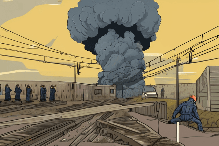 ๋ฌ์์, ์ฐํฌ๋ผ์ด๋์ ํ๊ดด์ ์ธ ๋ฐค่ฅฒๆ ์ค์, 3๋ช
์ฌ๋ง