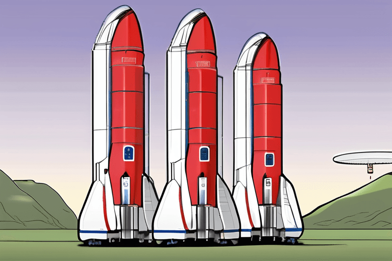 La ambición de cohete reutilizable de China da un paso adelante, con algunos tropiezos