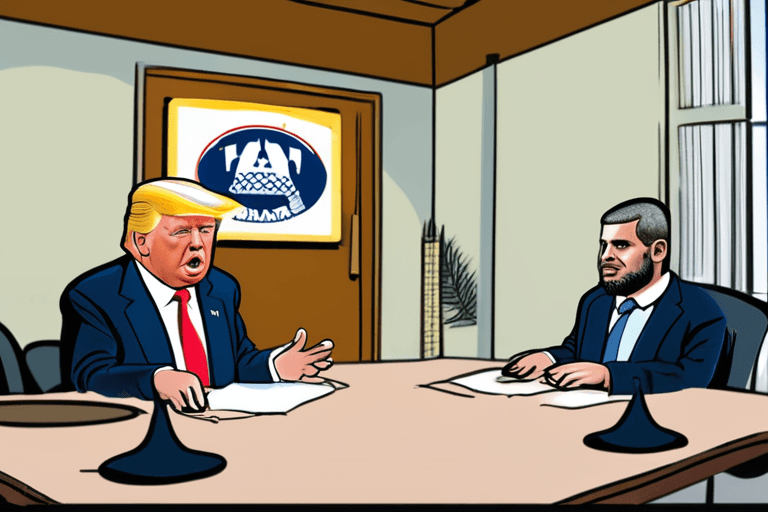 特朗普敦促加沙迅速停火进入第二阶段,警告哈马斯