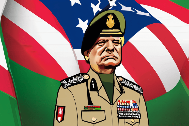 트럼프, 파키스탄의 무니르를 "가장 좋아하는 원수"라고 칭해