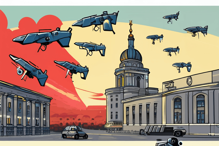 Ukraine Drones Target Moscow: AI Analyzes Day 1,407 of Conflict