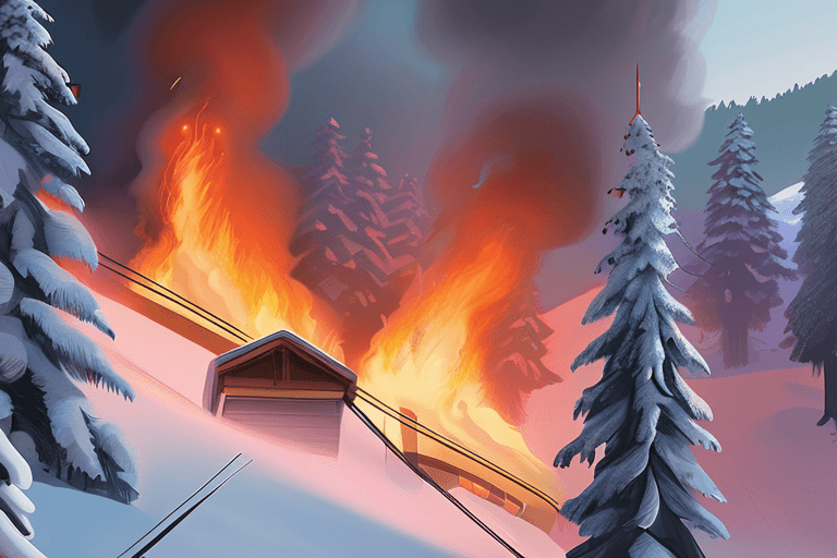 Swiss Ski Resort Fire: AI Analyzes Factors Behind Deadly Blaze