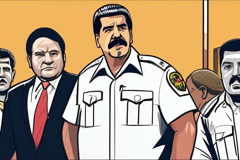 马杜罗在加拉加斯被捕:面临美国毒品恐怖主义指控