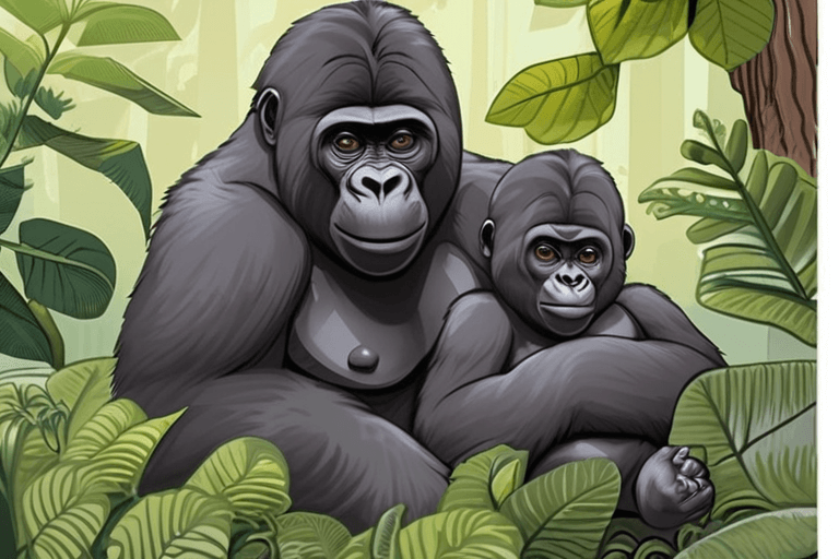 希望倍增:刚果公园罕见大猩猩双胞胎降生!