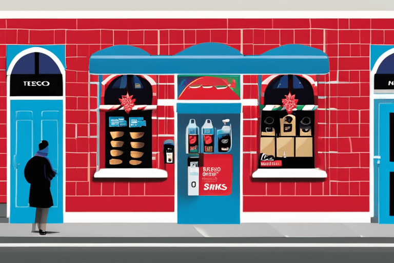 टेस्को और एम&S ने क्रिसमस पर खूब खाया, मंदी को ठेंगा दिखाया