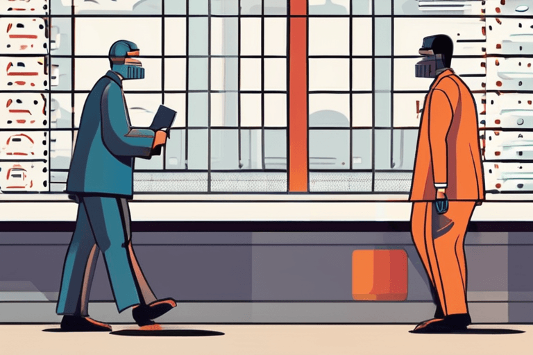 AI, 패턴 발견: 상습 무임승차자, 1만 8천 파운드 빚으로 징역형 위기