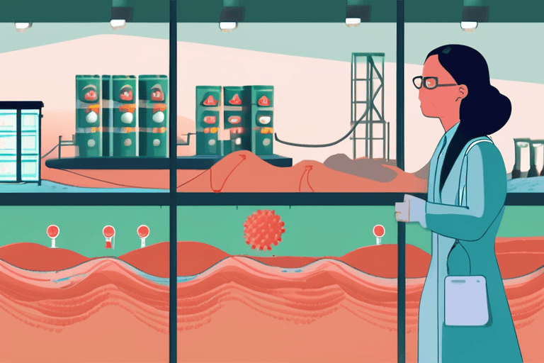 폐수 AI, 홍역 급증 발견: 새로운 조기 경보 시스템인가?