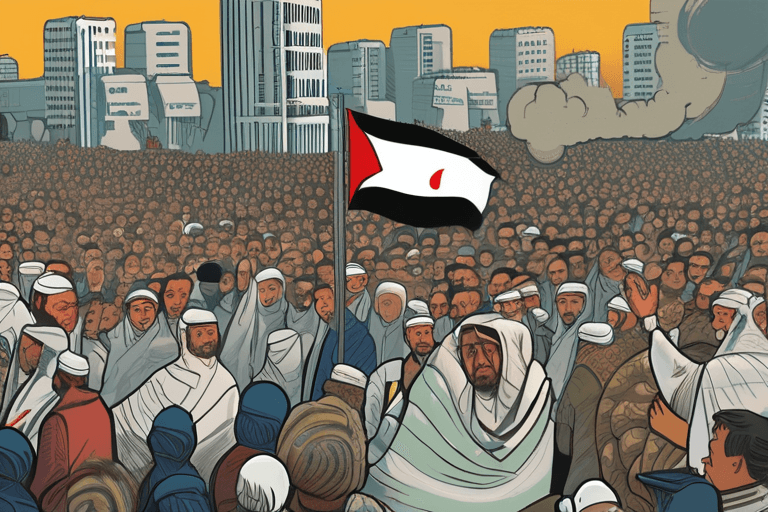 세계적 혼란: 이란 시위, 가자 귀환, 모스크바 매장, 펩 연설