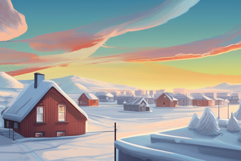 乌克兰严寒,特朗普承诺解决住房问题;格陵兰岛升温