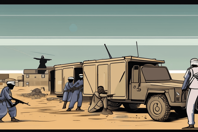 苏丹城市围困:准军事部队袭击致数千人死亡