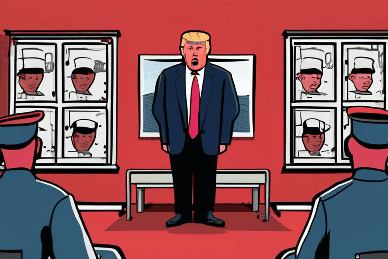 트럼프, 군대 연설, 가자 전쟁 격화