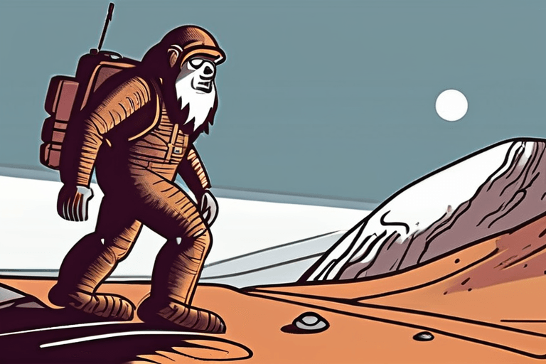 मंगल गर्म था, बर्फीला नहीं; बिगफुट शिकारियों का साक्षात्कार