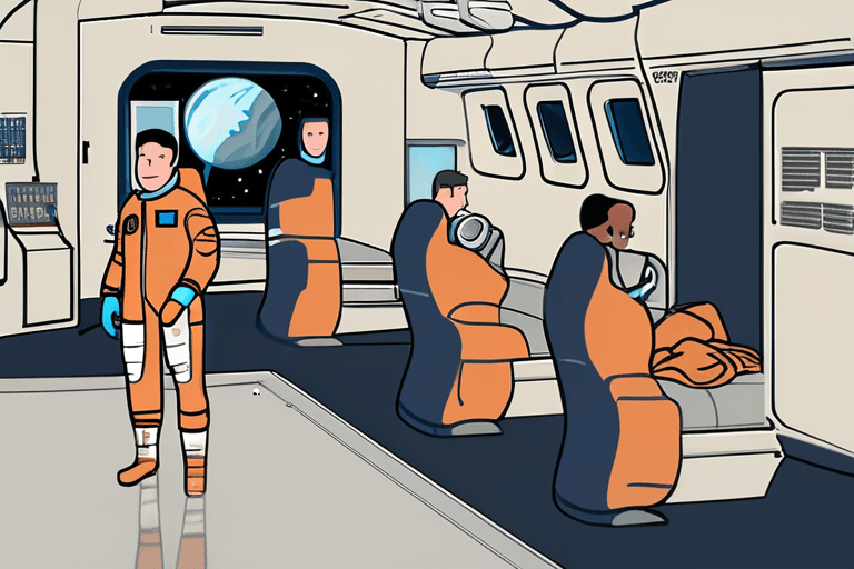 우주 정거장, 한 달 만에 완전한 승무원 맞이