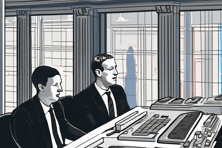 저커버그, 기술 업계의 새로운 감시 속에서 메타 옹호