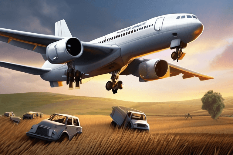 긴급 속보: 리틀버러 농장 비행기 추락 사고 발생, 2명 사망!