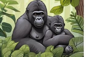 希望倍增:刚果公园罕见大猩猩双胞胎降生!