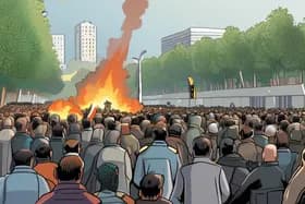 Protestos no Irão EXPLODEM: Imagens Chocantes Vêm à Tona!