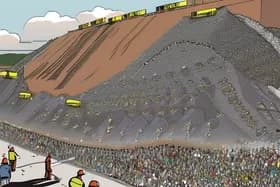 세부 매립지 붕괴: 수십 명 매몰, 수색 작업 계속