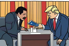 Trump Courts Controversy, Meets Venezuelan Opposition Leader