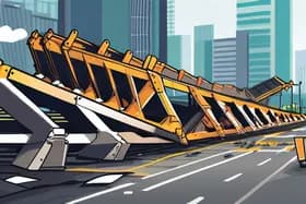 曼谷高速公路起重机倒塌事故致至少两人死亡