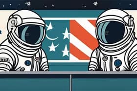 宇宙ステーションでの健康診断後、宇宙飛行士が帰還。乗組員は元気。