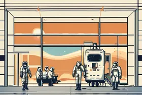 宇宙ステーションでの医療懸念を受け、宇宙飛行士が無事帰還