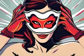 Masked 'Phantom' Fans Dive Into Immersive Masquerade!