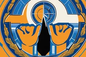 Trump's 'Peace' Logo Raises Eyebrows With UN Resemblance at Davos