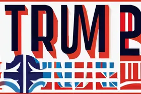 Trump's "Peace" Logo at Davos Draws UN Emblem Comparisons