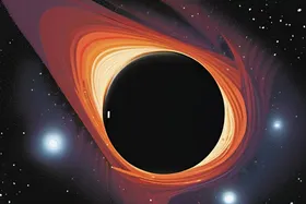 Runaway Black Hole Baffles Astronomers in Early Universe